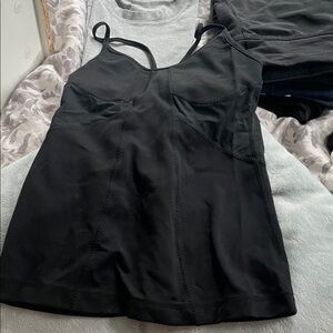 lululemon athletica Black Tank Top